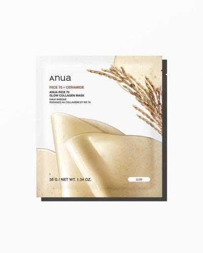 Anua - Collagen Mask Rice Glow ماسك الكولاجين بالا...