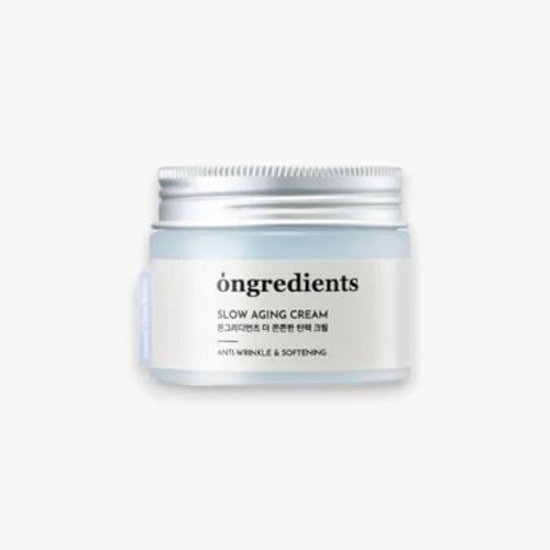 ongredients - Slow Aging Cream كريم لتأخير التجاعي...