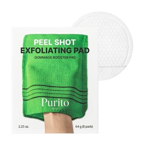 [PURITO SEOUL] Peel Shot Exfoliating Pad (8pcs)