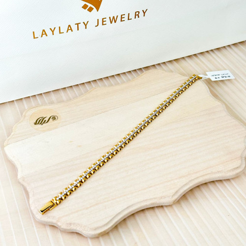 اسورة ذهب عيار18 بوزن 15.40 جم تقريبا