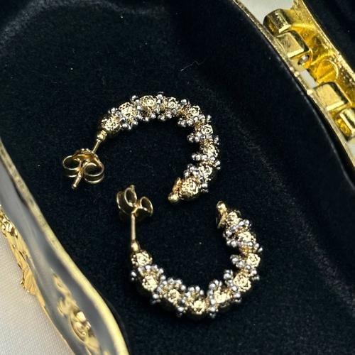 حلق ماريا ديتوني ذهب عيار18