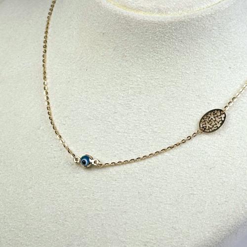 عقد ناعم ذهب عيار18