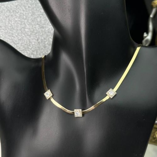 عقد فلات ذهب عيار18