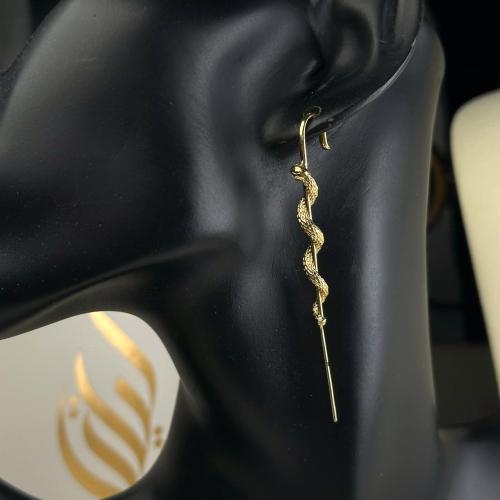 حلق فردي ذهب عيار18