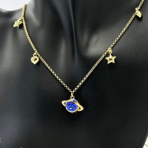 تعليقة الكوكب ذهب عيار18 بوزن 7.8 جم تقريبا