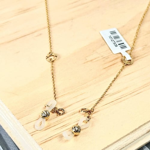 سلسلة نظارة ذهب عيار18 بوزن 5.02 جم تقريبا