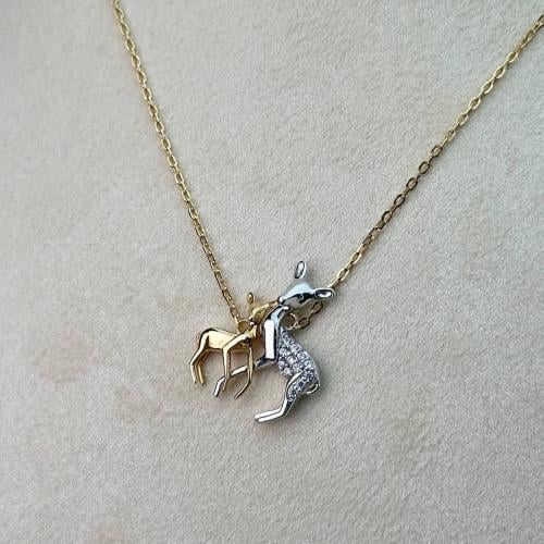 عقد ذهب عيار18