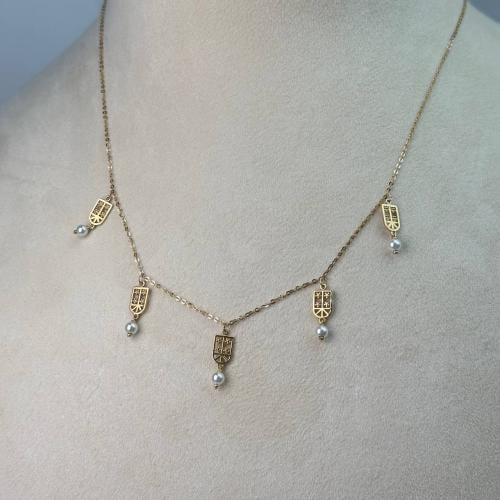 عقد ذهب عيار18