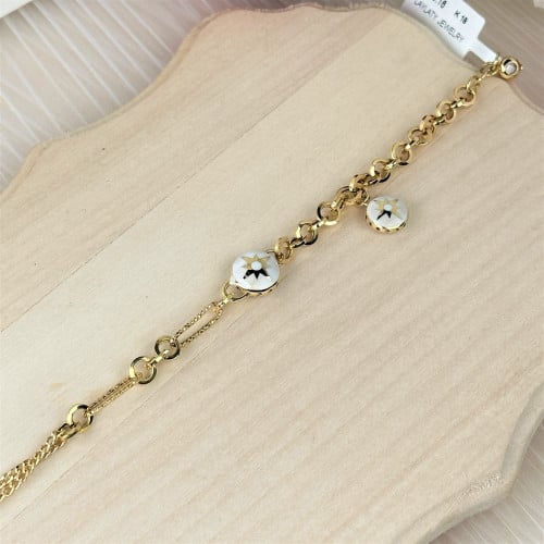 اسورة ذهب عيار18 بوزن 6.16 جم تقريبا