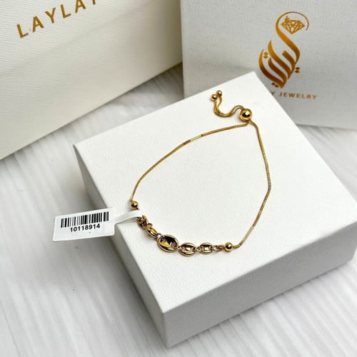 اسورة ذهب عيار18 بوزن 3.36 جم تقريبا