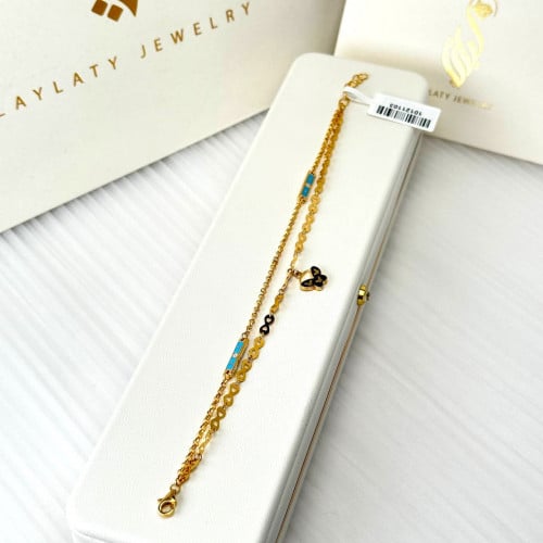 اسورة ذهب عيار21 بوزن 6.09 جم تقريبا