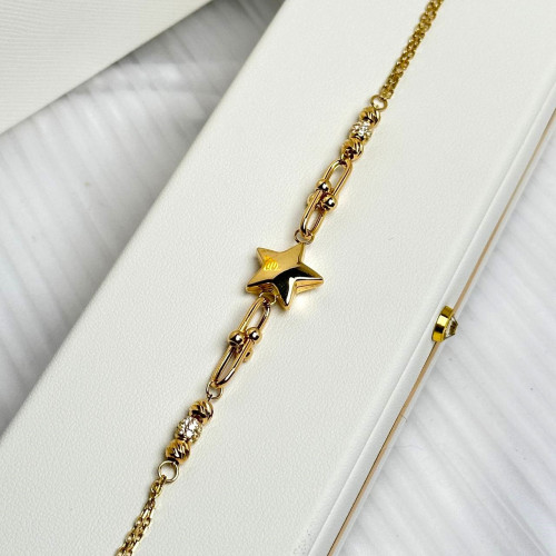 اسورة ذهب عيار18 بوزن 5.42 جم تقريبا