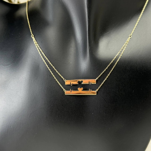 تعليقة ناعمة ذهب عيار18 بوزن 2.22 تقريبا