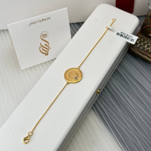 اسورة ذهب عيار21 بوزن 6.19 جم تقريبا