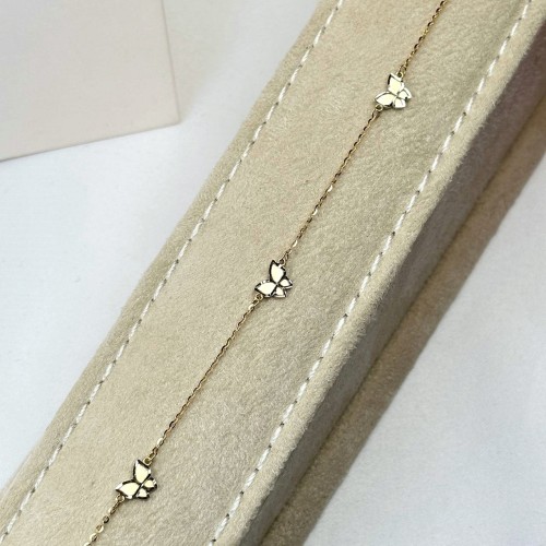 اسورة ذهب عيار18 بوزن 1.55 جم تقريبا