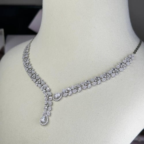 طقم فرح ذهب ابيض عيار18