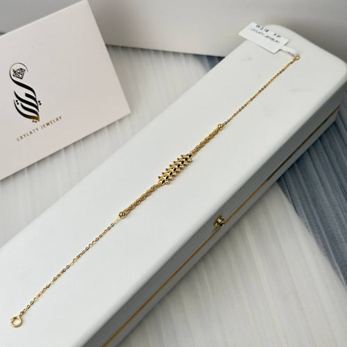 طقم ذهب عيار21 بوزن 11.79 جم تقريبا