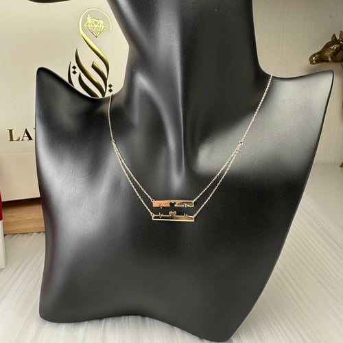 تعليقة ناعمة ذهب عيار18 بوزن 2.22 تقريبا