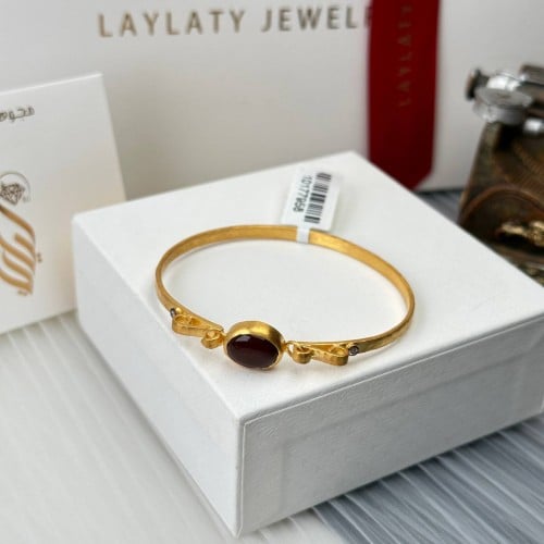 اسورة ذهب عيار21 بوزن 14.81 جم تقريبا