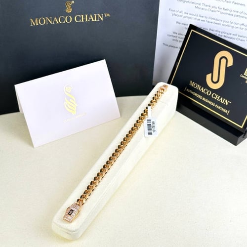 اسورة موناكو تشين ذهب عيار21