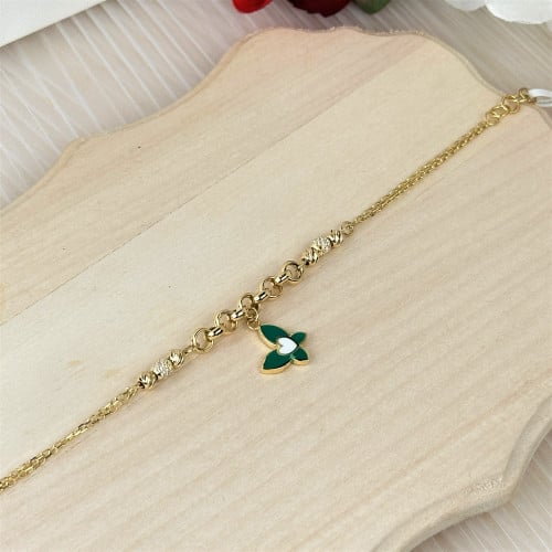 اسورة ذهب عيار18 بوزن 5.28 جم تقريبا