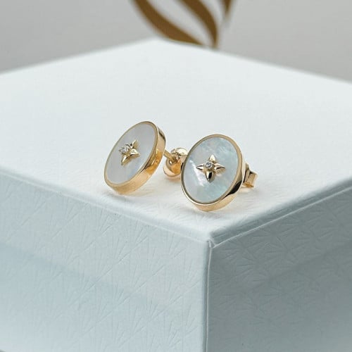 حلق آنسي ابيض عيار21