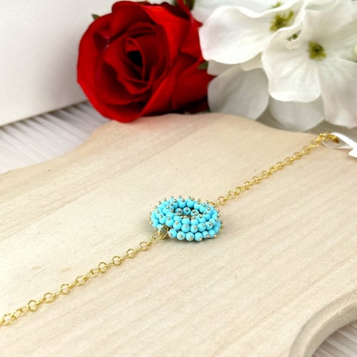 اسورة ذهب عيار18 بوزن 5.02 جم تقريبا