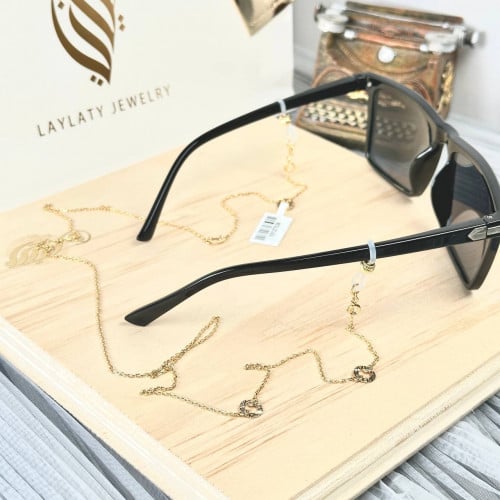 سلسلة نظارة ذهب عيار18 بوزن 5.02 جم تقريبا