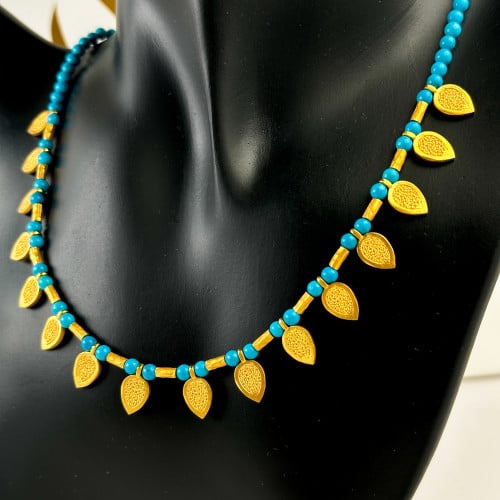 عقد ذهب عيار21 بوزن 21.5 جم تقريبا