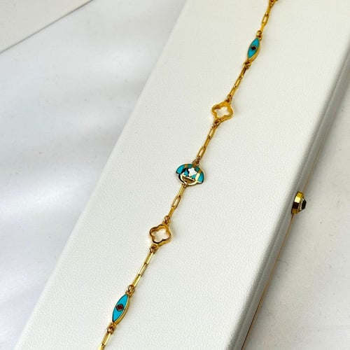 عقد واسورة ذهب عيار21 بوزن 11.02 جم تقريبا