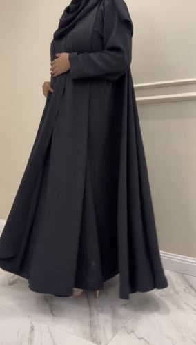 A 07 عباية لنن اسود