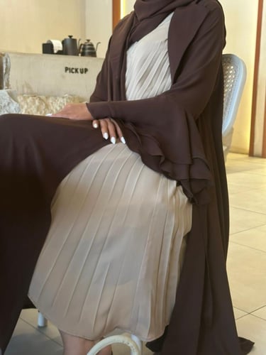 A 01 عباية صيفية كم كلوش