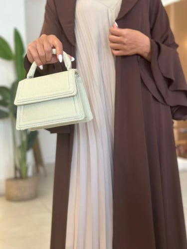 A 01 عباية صيفية كم كلوش