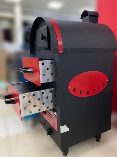 فرن بطاطس كومبير غاز 2 درج تركي GRS2N