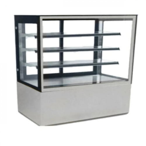 ثلاجة حلويات 1.5 متر – مربع – ستيل GN-1500 R3
