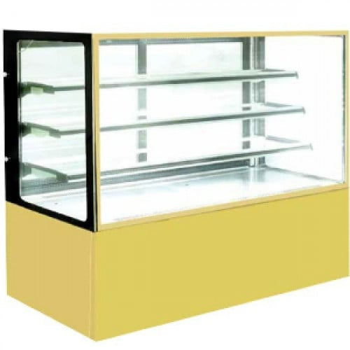 ثلاجة حلويات 1.5 متر – مربع – ذهبي GN-1500 R3