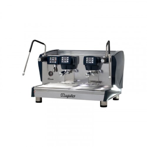 ماكينة قهوة مع 3 شاشات عرض وتحكم لون اسود - مجموعت...