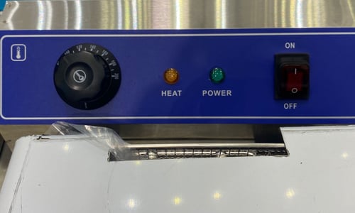 قلاية بطاطس 2C استيل مع صرف حوض ثنائي 16+16 لتر HE...