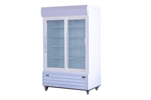 ثلاجة بابين زجاج الفرات 45 قدم