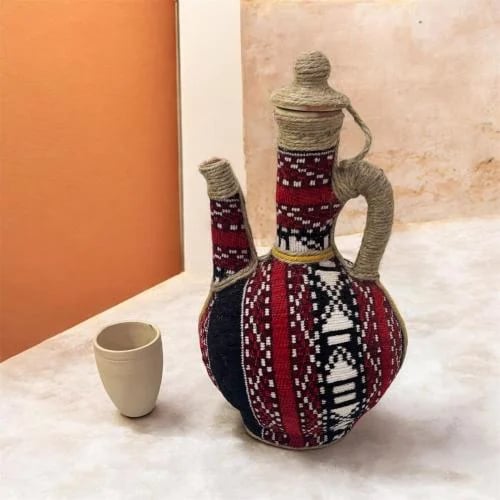 جرة فخارية مدينية ملبسة(3لتر)