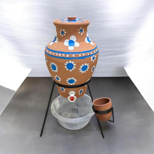 Turkish jug with artistic decorations (approximate...