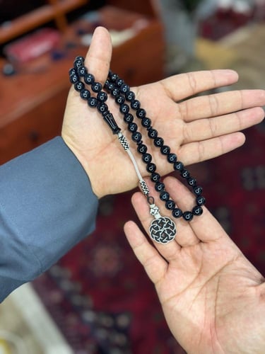 فاتوران ( أسود بتعريق أبيض )- طربزونة نحاس fn1