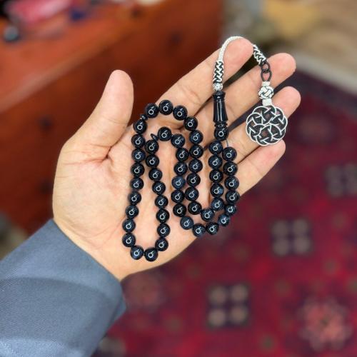 فاتوران ( أسود بتعريق أبيض )- طربزونة نحاس fn1