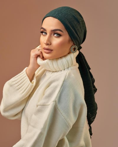 ميني تاي شتوي لون زيتي