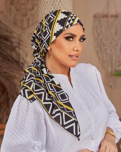 ميني تاي اسود وابيض واصفر