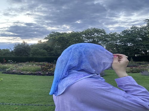 طرحه لف ( قطعتين) موڤ و ازرق