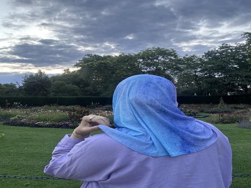 طرحه لف ( قطعتين) موڤ و ازرق