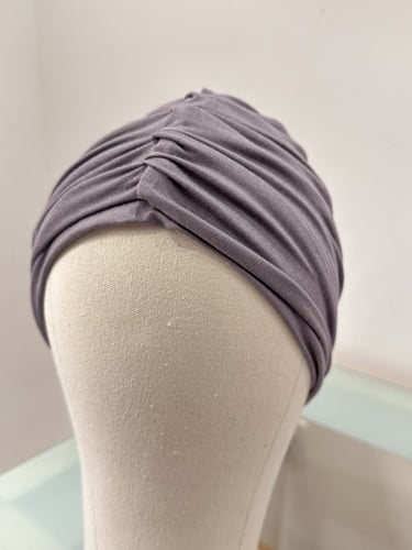 توربان مكرمش لون رمادي