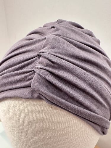 توربان مكرمش لون رمادي