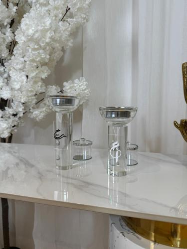 طقم كرستال دائري